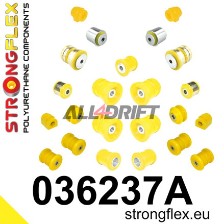 036237A: Full suspension bush kit SPORT