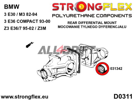 036108B: Full suspension bush kit
