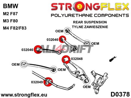 032049A Silentblok zadního stabilizátoru SPORT BMW